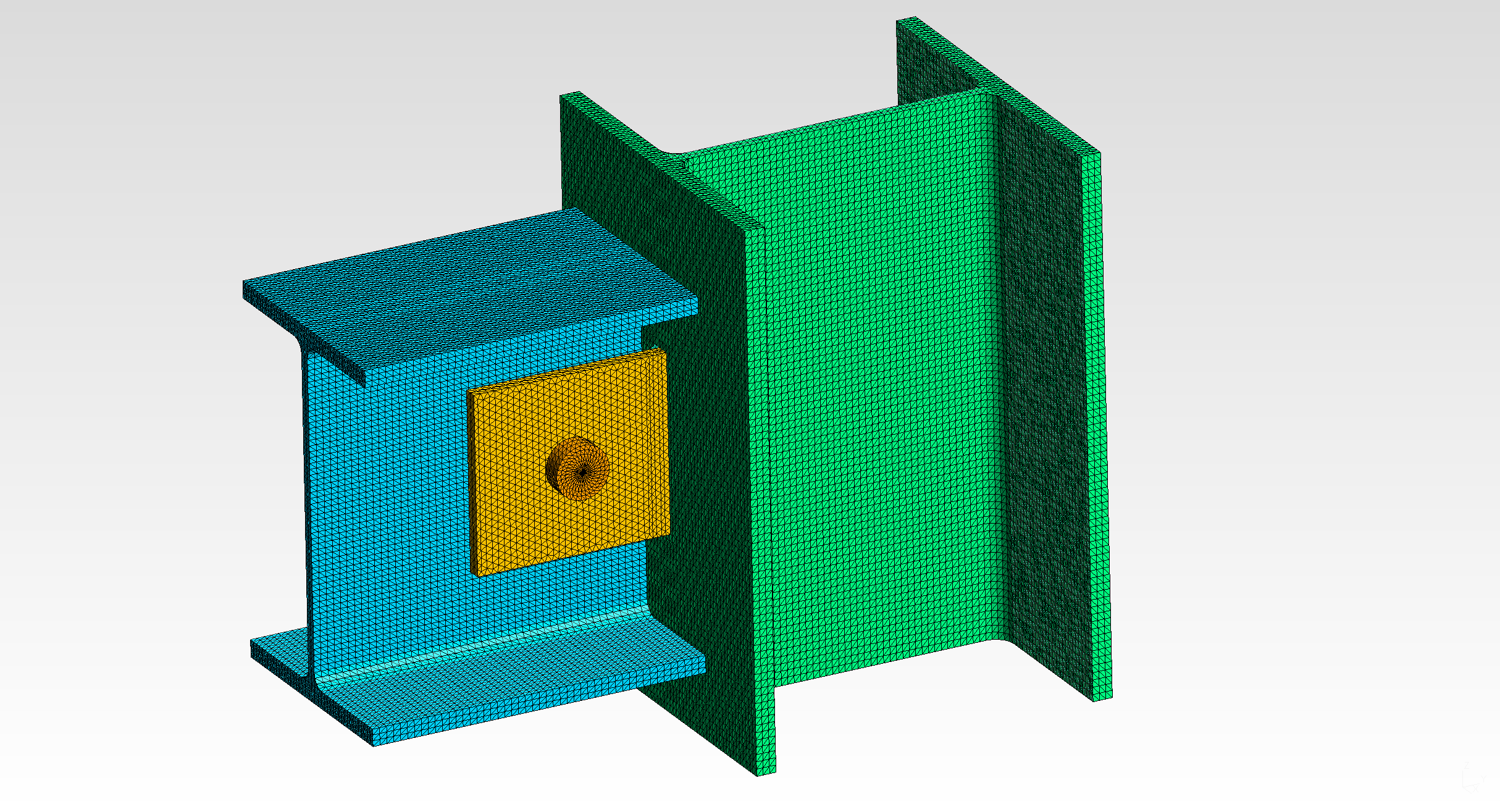 GenMeshx structured volume meshing screenshot